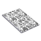 Geschenk der modernen menschlichen Anatomie Muster Notizblock (Rechte Seite)