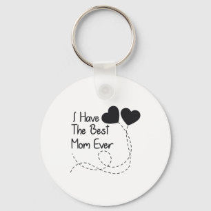 Geschenk der Mutter Tageshabe ich die beste Mama Schlüsselanhänger