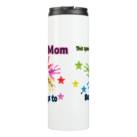 Geschenk der Mütter, Thermosbecher (Rückseite)