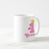 Geschenk der Oma-#1 Kaffeetasse (VorderseiteRechts)