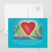 Geschenk der Postkarte (Vorne/Hinten)