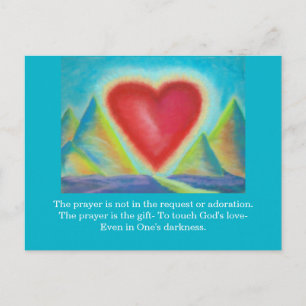 Geschenk der Postkarte