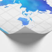 Geschenk der Reise Geschenkpapier (Ecke)