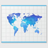 Geschenk der Reise Geschenkpapier (Flach)