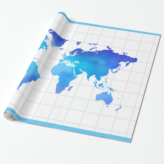 Geschenk der Reise Geschenkpapier (Ungerollt)