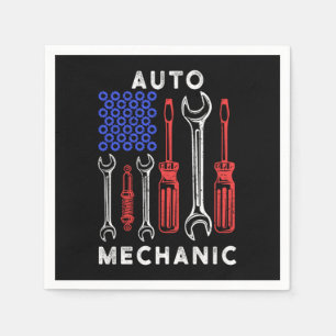 Geschenk der Schraubendreher-Werkstatt für die US- Serviette