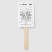 Geschenk des Abschlusses des Feuerwehrmanns für di Fächer (Rückseite)