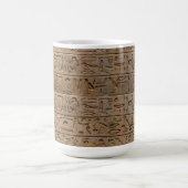 Geschenk des ägyptischen Hieroglyphen-Designers Kaffeetasse (Mittel)