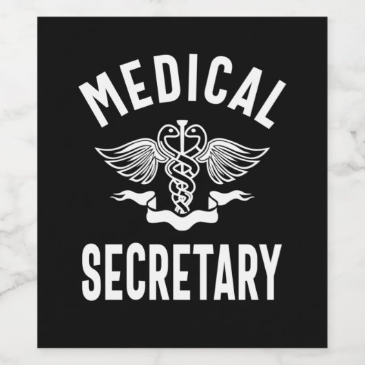 Geschenk des Arztes Weinetikett (Einzelnes Label)