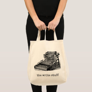 Geschenk des Autors und Editors für Vintage Schrei Tragetasche
