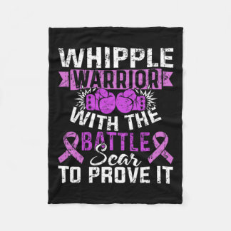 Geschenk des Bauchspeicheldrüsenkrebses des Kriege Fleecedecke