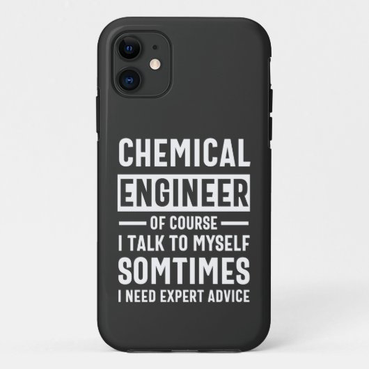 Geschenk des Chemieingenieurs Funny Case-Mate iPhone Hülle (Rückseite)