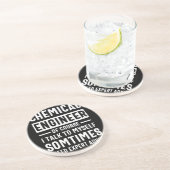 Geschenk des Chemieingenieurs Funny Getränkeuntersetzer (Seite)