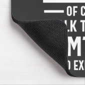 Geschenk des Chemieingenieurs Funny Mousepad (Ecke)