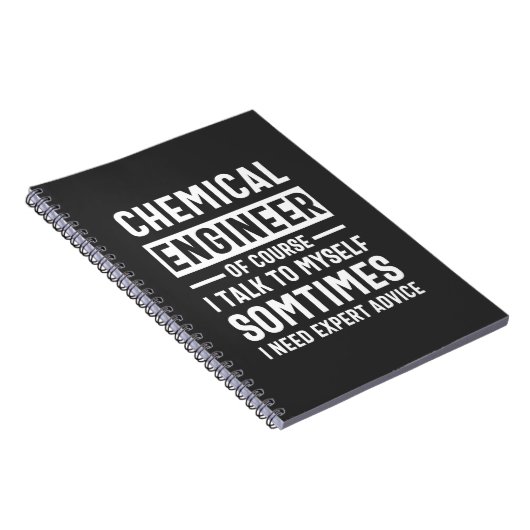 Geschenk des Chemieingenieurs Funny Notizblock (Rechte Seite)