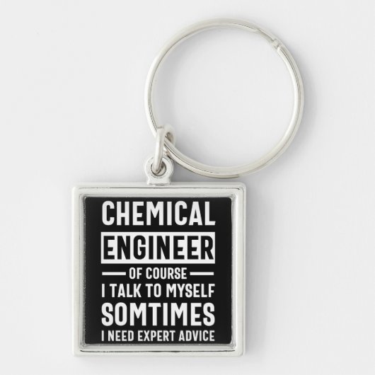 Geschenk des Chemieingenieurs Funny Schlüsselanhänger (Vorne)