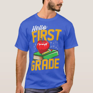 Geschenk des ersten Lehrers auf 1. Stufe zurück zu T-Shirt