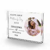 Geschenk des ersten MOTHERTAS für ein neues Grandm Fotoblock (Rechts)