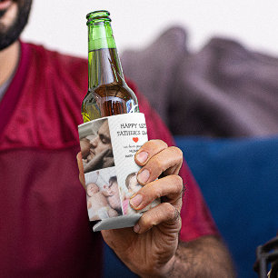 Geschenk des ersten Vaters   Niedliche FotoCollage Dosenkühler
