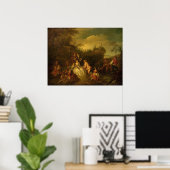 Geschenk des Fischers Jean-Baptiste Pater Fine Art Poster (Heimbüro)