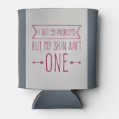 Geschenk des Hautpflegeberaters für den Dermatolog Dosenkühler (Vorderseite)