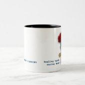 Geschenk des individuellen Namens Zweifarbige Tasse (Mittel)