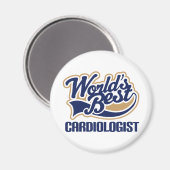 Geschenk des Kardiologen Magnet (Vorderseite/Rückseite)