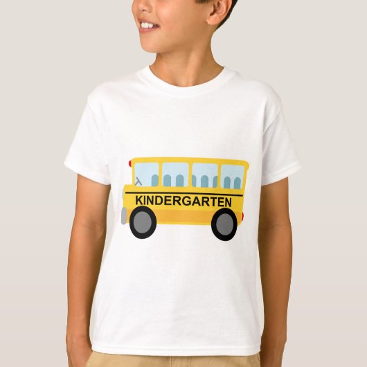 Geschenk des Kindergarten-(Schulbus) T-Shirt (Vorderseite)