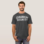 Geschenk des Kirchensicherheitsexperten T-Shirt (Vorne ganz)