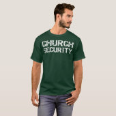Geschenk des Kirchensicherheitsexperten T-Shirt (Vorne ganz)