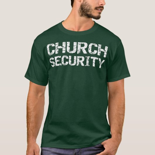 Geschenk des Kirchensicherheitsexperten T-Shirt (Vorderseite)