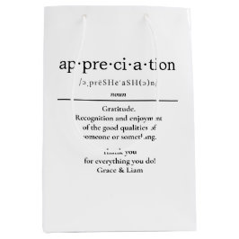 Geschenk des Lehrers für CoWorker Mittlere Geschenktüte