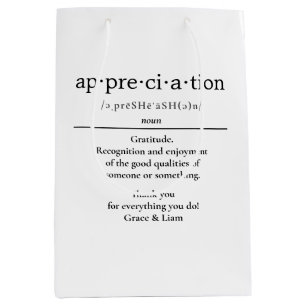 Geschenk des Lehrers für CoWorker Mittlere Geschenktüte