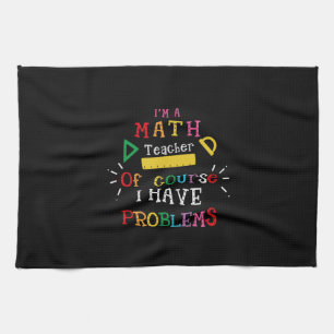 Geschenk des Lehrers Ich bin Mathematiklehrer Geschirrtuch