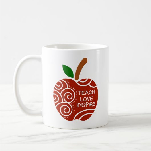 Geschenk des Lehrers Kaffeetasse (Links)