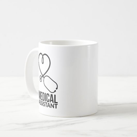 Geschenk des medizinischen Assistenten für Anästhe Kaffeetasse (Vorderseite Links)