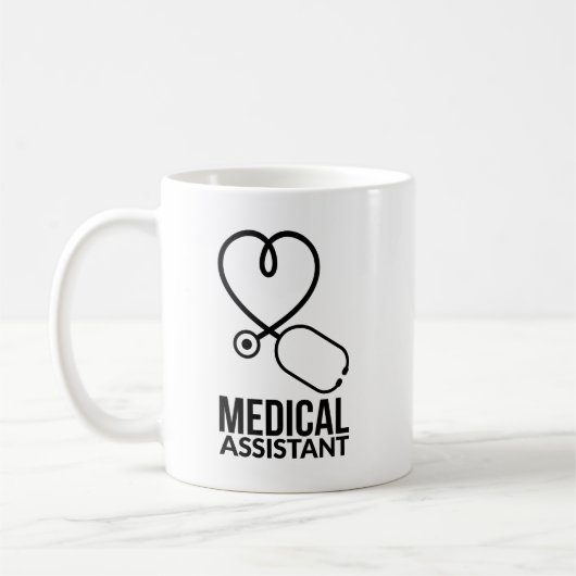 Geschenk des medizinischen Assistenten für Anästhe Kaffeetasse (Links)