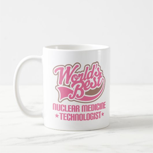 Geschenk des Nuklearen Medizintechnikers Kaffeetasse (Links)