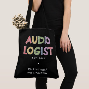 Geschenk des personalisierten Audiologen Audiology Tasche