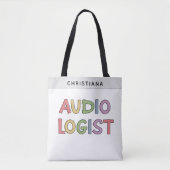 Geschenk des personalisierten Audiologen Audiology Tasche (Vorderseite)