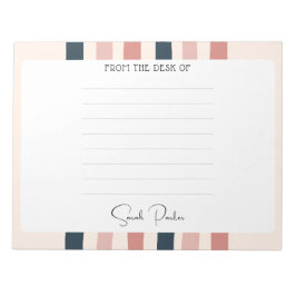 Geschenk des personalisierten Lehrers vom Schreibt Notizblock