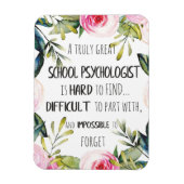 Geschenk des Psychologen Magnet (Vertikal)