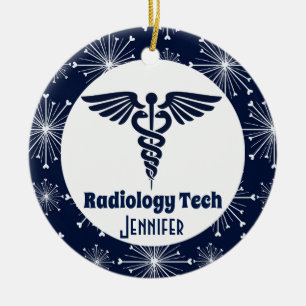 Geschenk des Radiologen für Technik Keramik Ornament