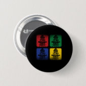 Geschenk des Triebfahrzeugführers des Triebfahrzeu Button (Vorne & Hinten)