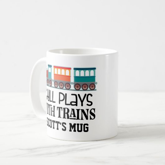 Geschenk des Triebfahrzeugführers Kaffeetasse (Vorderseite Links)