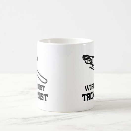 Geschenk des Trombonist-(Welten am besten) Kaffeetasse (Mittel)