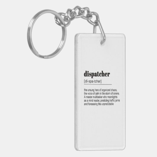 Geschenk des Versandhändlers, Polizei Schlüsselanhänger (Vorderseite links)