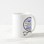 Geschenk eines medizinischen Notfalltechnikers. E Kaffeetasse (VorderseiteRechts)