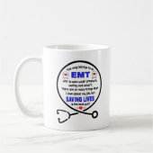 Geschenk eines medizinischen Notfalltechnikers. E Kaffeetasse (Links)