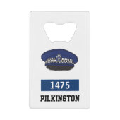 Geschenk eines Polizeibeamten. UK Police Flat Cap Geldbeutel Flaschenöffner (Vorderseite)